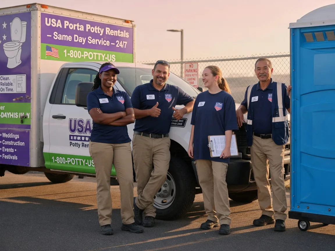 Porta Potty Rental company in Whitmore, CA